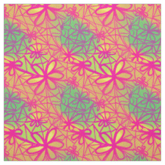 Tissu Connexion des fleurs