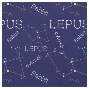 Tissu Constellation de l'hémisphère sud