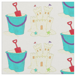 Tissu Construisez un Sandcastle Sand Bucket Beach Pail S