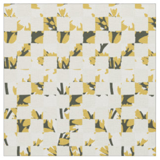 Tissu Contemporary flower mosaic quilt botanical mosaic 