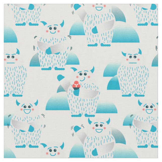 Tissu Cool Cold Yeti (Fermer)