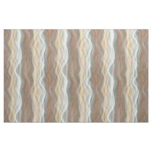 Tissu Cool Retro Abstrait Artistic Waves Motif