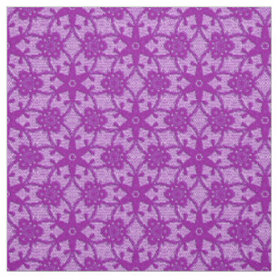 Tissu Copie antique de dentelle - pourpre d'améthyste