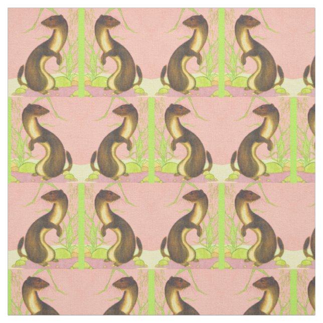 Tissu copie de belette (Échantillon)