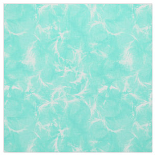 Tissu Copie de marbre de remous - bleu d'oeufs d'aqua/de