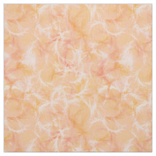Tissu Copie de marbre de remous - doucement orange