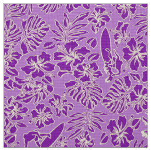 Tissu Copie hawaïenne de chemise de ketmie de Pareau de