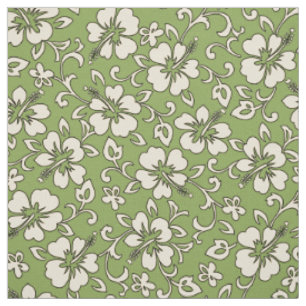 Tissu Copie hawaïenne de Pareau de ketmie de Malia