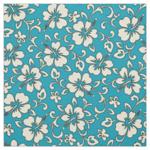 Tissu Copie hawaïenne de Pareau de ketmie de Malia