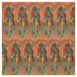 Tissu Copie indienne indigène de l'illustration 1919