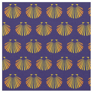 Tissu Coquille de coquille de Camino Pilgrims