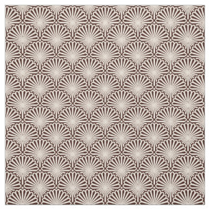Tissu Coquilles de mer d'art déco