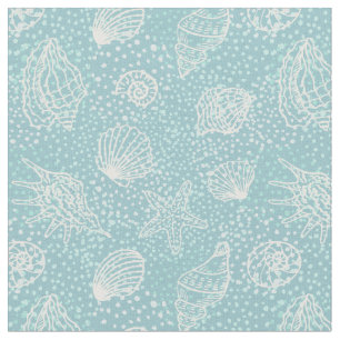 Tissu Coquilles de plage