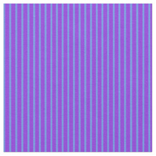 Tissu Cornouailles Bleues et violettes Lignes/Motifs