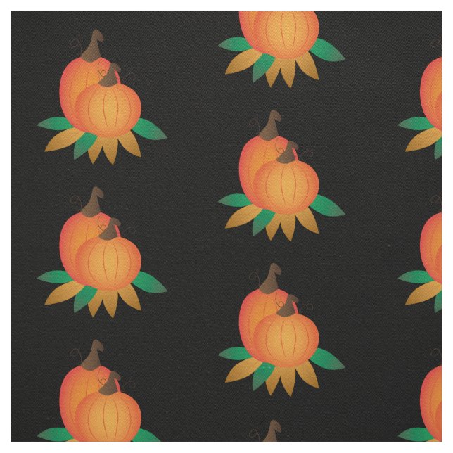 Tissu Correctif citrouille | Structure d'automne (Échantillon)