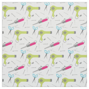 Tissu Cosmétologiste de séchoir à cheveux de salon