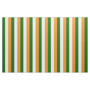 Tissu Couleur du drapeau irlandais, orange, blanc, vert