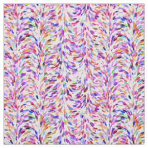 Tissu Couleurs d'été vives Peinture Motif