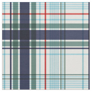 Tissu Couleurs lumineuses de plaid de grand motif