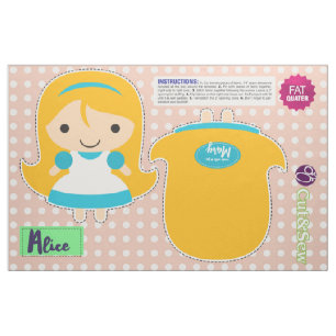 Tissu Coupez et cousez Alice au pays des merveilles -