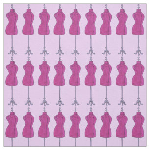 Tissu Couture rose Dressform Mannequin Design de mode