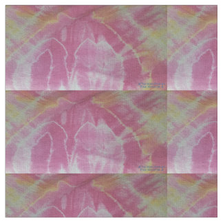 Tissu cravate-teint rose monstre