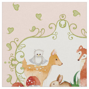 Tissu Crèche de bébé de créatures de conte de fées 