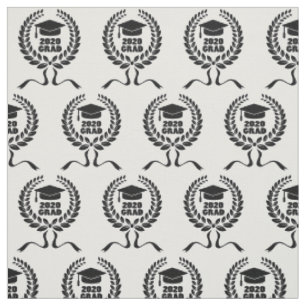 Tissu Créer un Motif de couronnes lauréates de 2020