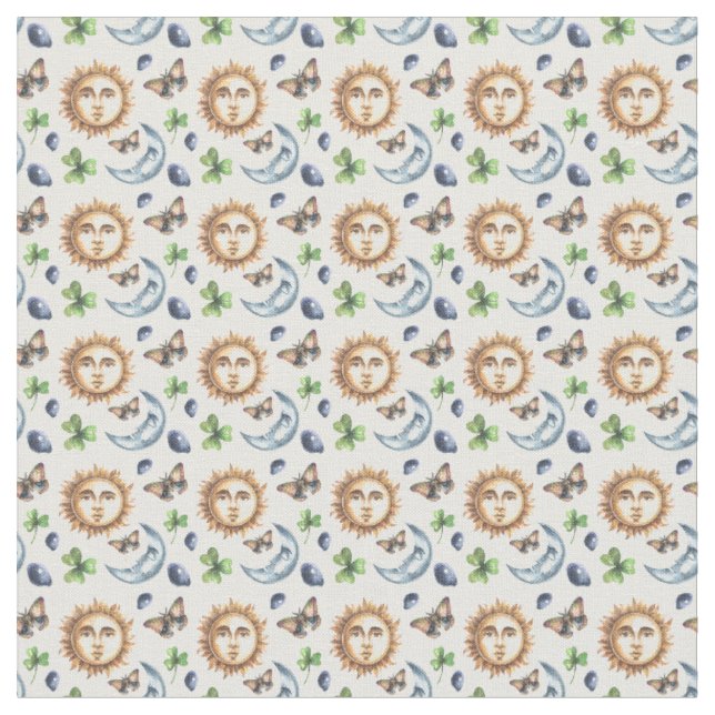 Tissu Créez votre propre papillon céleste Lucky (Fermer)