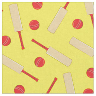 Tissu Cricket Sports Bats et balles Garçons Jaune