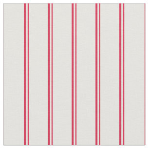 Tissu Crimson et Motif de couleur blanche
