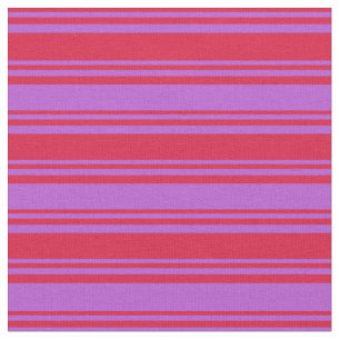 Tissu Crimson et Motif d'orchidée
