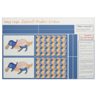 Tissu Critère Luttrell Psalter do-it-yourself Tapis de M