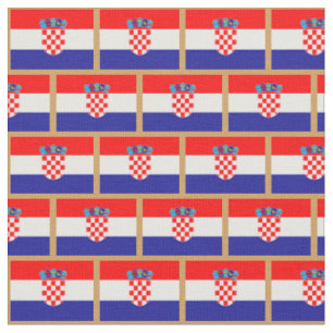 Tissu Croate Flag & Croatia fashion Fabric /sports