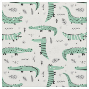 Tissu Crocodile amical
