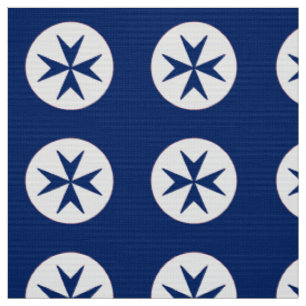 Tissu Croix octogonale BLUE CORSAIR STYLE
