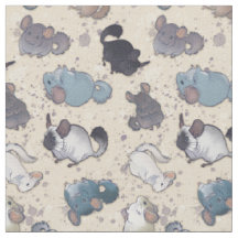 Cute Chinchilla Scatter De Mignons Animaux Sur Crè