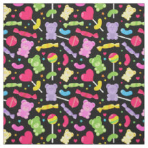 Cute Kawaii Candy Lollipops Motif