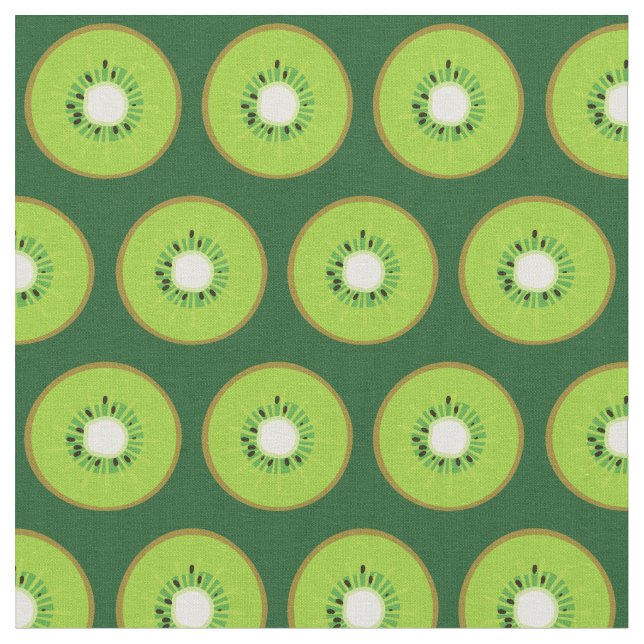 Tissu Cute Kiwi (Fermer)