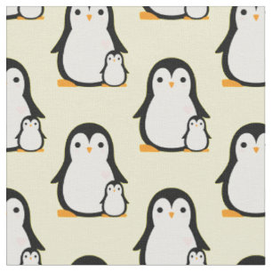 Tissu Cute Penguin Baby Nursery Room Décoration