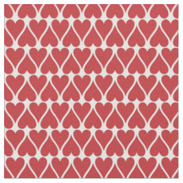 Tissu Cute Valentine's Day Hearts Motif