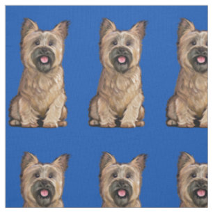 Tissu Cute Wheaten Cairn Terrier Fabric