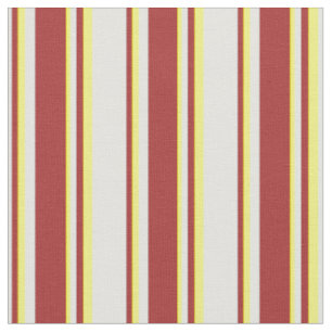 Tissu Cyan clair, Brown et Motif jaune