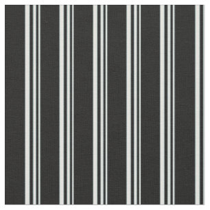 Tissu Cyan clair et Motif noir rayé/à trait