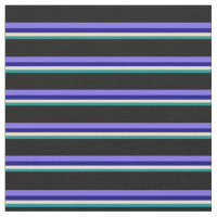 Cyan foncé, Beige, Bleu, Moyen Ardoise Bleu & Noir