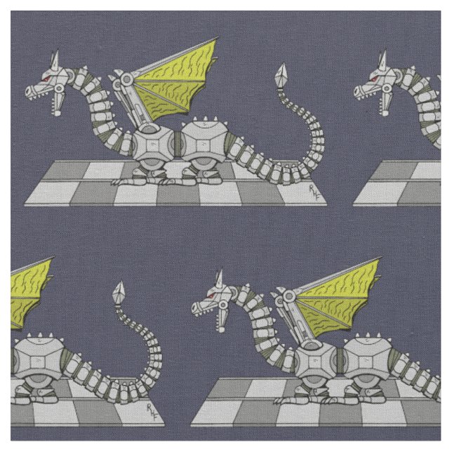 Tissu Cyberdragon (Fermer)