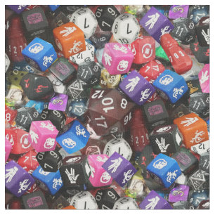 tissu d20 dés