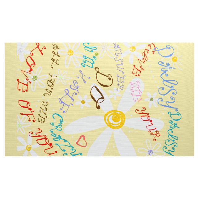 Tissu Daisy de Crazy (Yard)