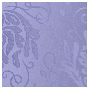 Tissu Damassé florale de lavande élégante