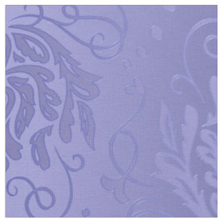 Tissu Damassé florale de lavande élégante